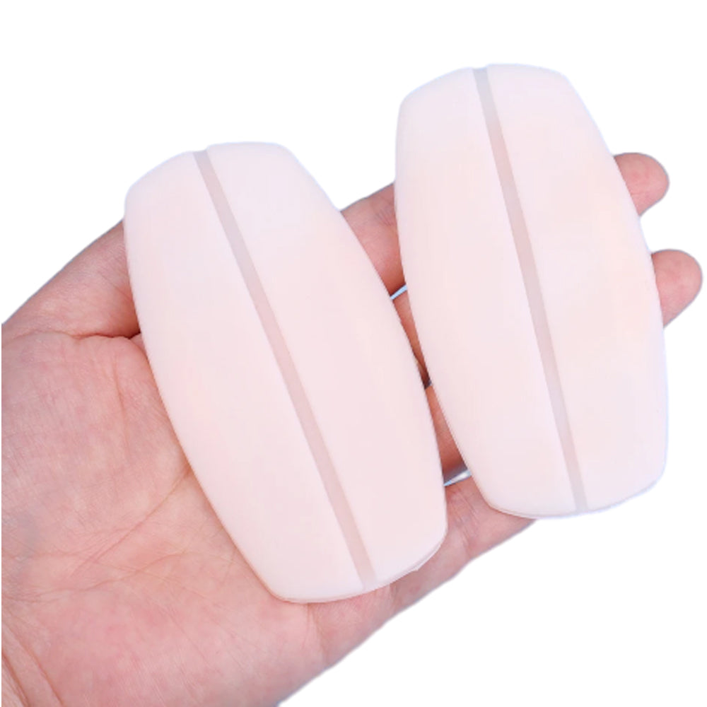 2Pcs Soft Silicone Under Bra Strap Pads Non-slip Shoulder Pain Relief
