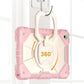 360 Degree Case for Samsung Galaxy Tab A11 Plus A9 Plus with Shoulder Strap-Pink