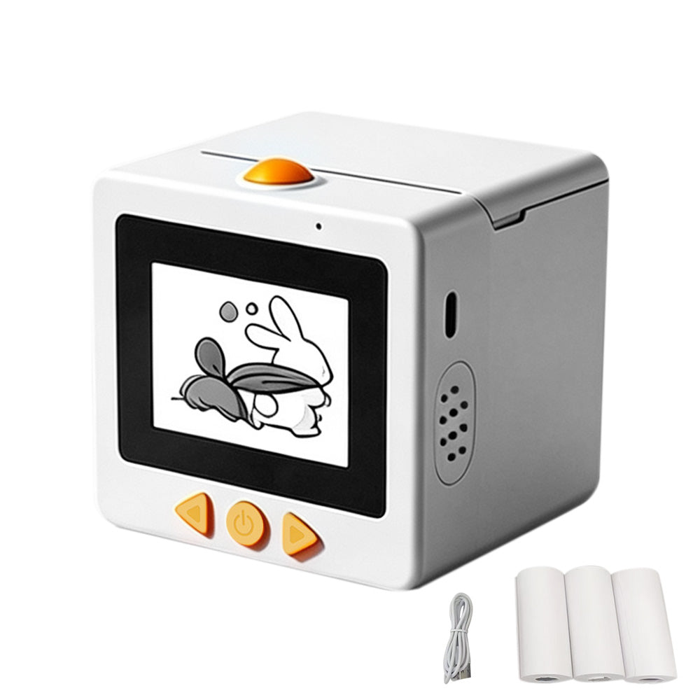 AI Voice Thermal Mini Inkless Sticker Printer with 24in Screen