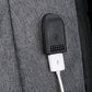 Reflective Laptop Backpack with USB Charging Port Anti-thief Travel Business Backpack