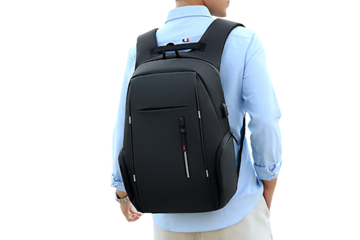 Travel Laptop Backpack with USB Charging Port School Bookbag Fits 15.6 Inch Laptop