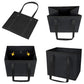 Reusable Shopping Bags 33x26x28cm Foldable Grocery Bags with Long Handles