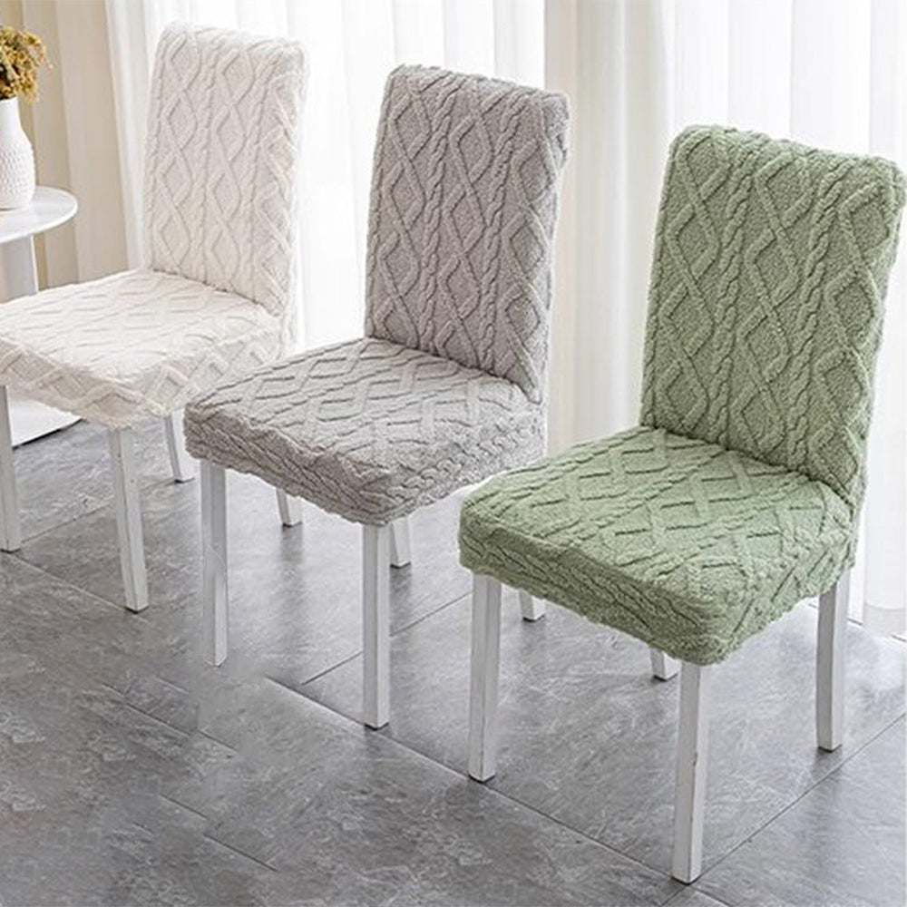 4Pcs Jacquard Chair Cover
