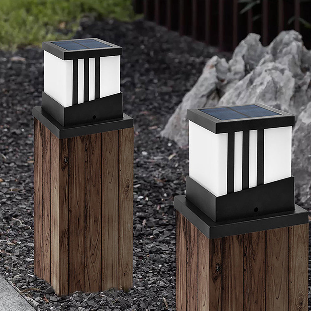 3 Modes Solar Powered Post Cap Lights