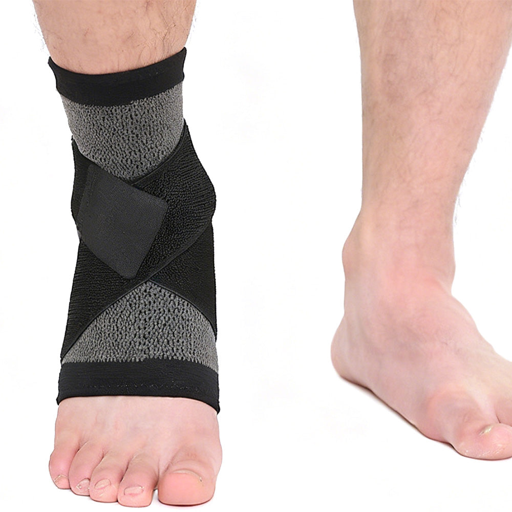 Sports Ankle Brace Support Compression Sleeve for Foot Stabilization Unisex