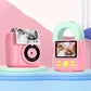Instant Print Camera Zero Ink Print Photo Camera with 32G TF Card