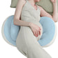 Portable Pregnancy Pillow W Shaped Maternity Support For Side Sleepers