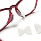 12 Pairs Eyeglass Nose Pads Stick On 1.8mm Anti Slip Adhesive Eyewear Nose Pads Cushions