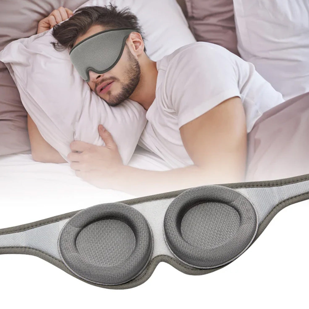 Travel Sleep Eye Mask Soft 3D Memory Foam Padded Shade Cover Sleeping Blindfold