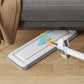 Self Wringing Microfiber Flat Floor Mop with Mite Removal Function and 5 Mop Pad