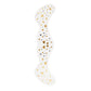 6 PCS Glitter Freckles Face Tattoo Water Resistant Sweat Resistant Gold Transfer Stickers for Party