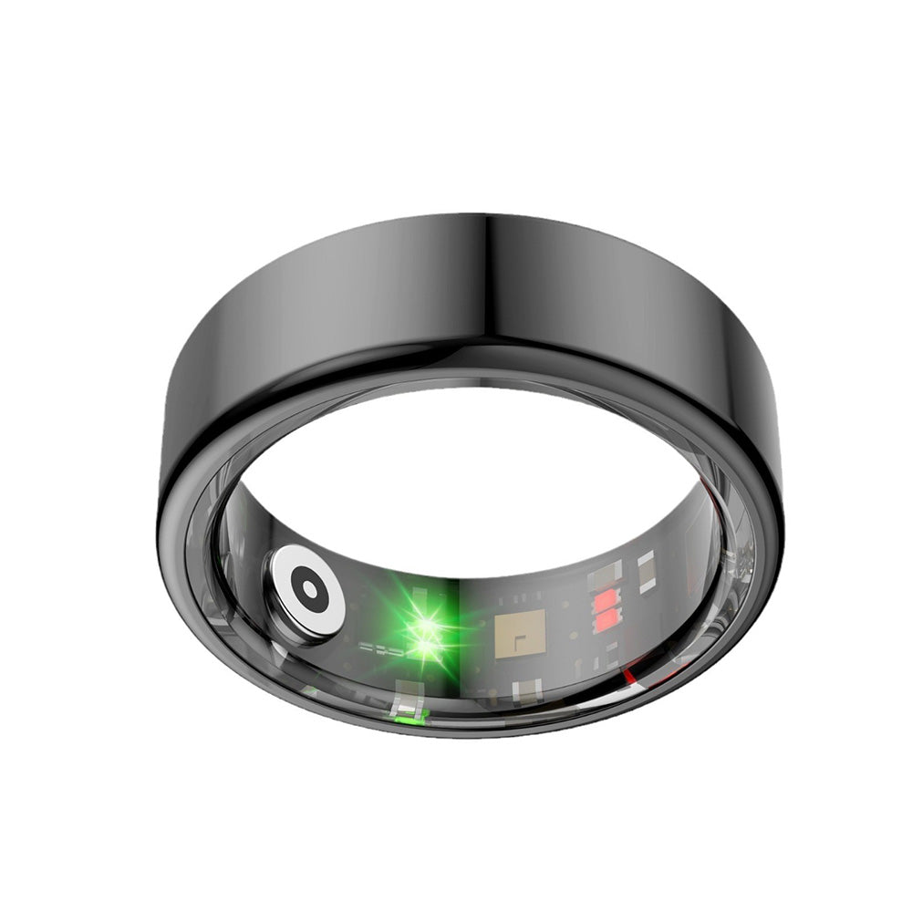 Smart Health Ring Tracking Heart Rate Blood Oxygen Sleep with Charging Case Waterproof