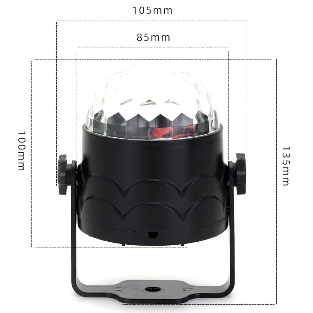 2Pcs Disco Ball RGB Stage Lighting Party Lamp