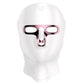 Rechargeable LED Facial Light Mask for Face and Neck with 7 Light Modes