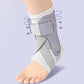 Ankle Brace for Sprained Ankle Lace Up Ankle Support-Grey