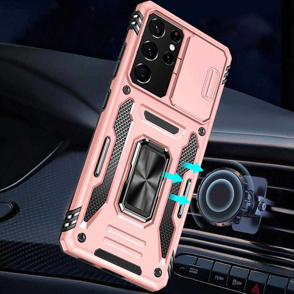 Heavy Duty Ring Stand Phone Case for Samsung Galaxy