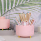 360 Degree Rotating Desk Organizer with 4 Slots For Pencil and Pen Holder