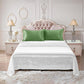 Simulated Silk Pillowcase Set With Sleeping Bonnet Hair Scrunchy