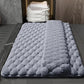 Memory Foam Bathroom Mat Wipe-Off Sole Mat Plush Absorbent Shower Mat-Gray