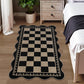 Vintage Low Pile Rug Washable Mat for Living Room Bedroom-Style 1