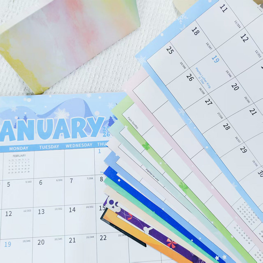 18-Month Planner Calendar for Fridge