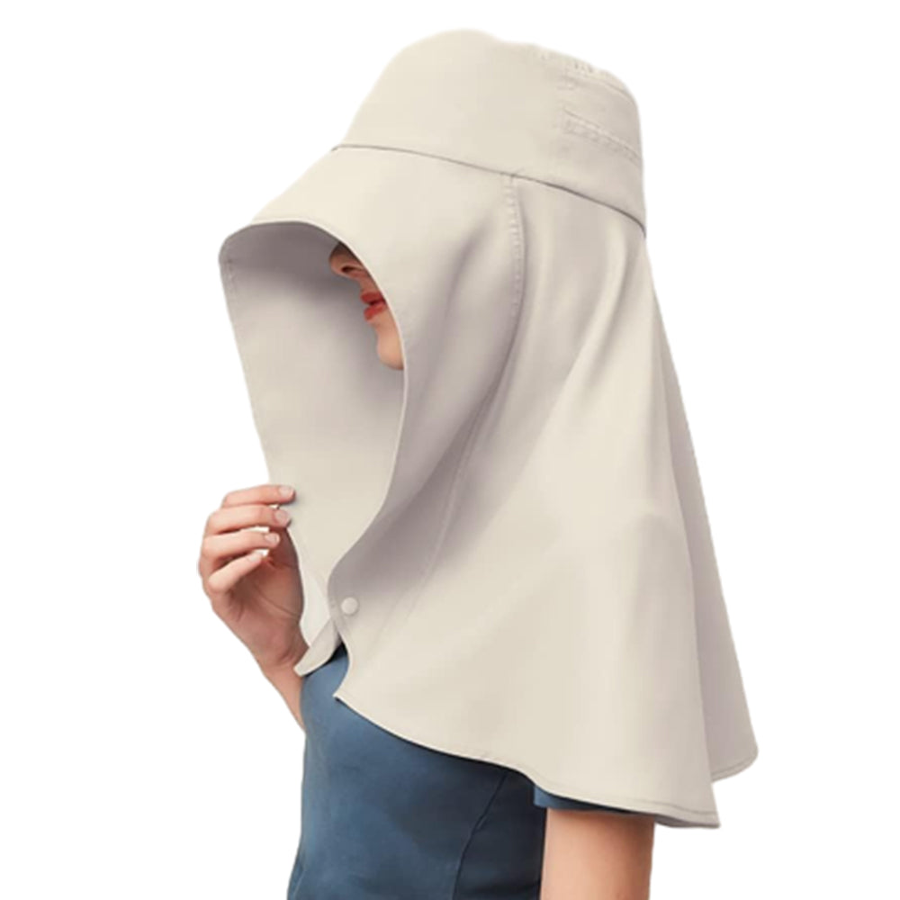 Sun Protection Wide Brim Outdoor Beach Neck Face Mask Cap