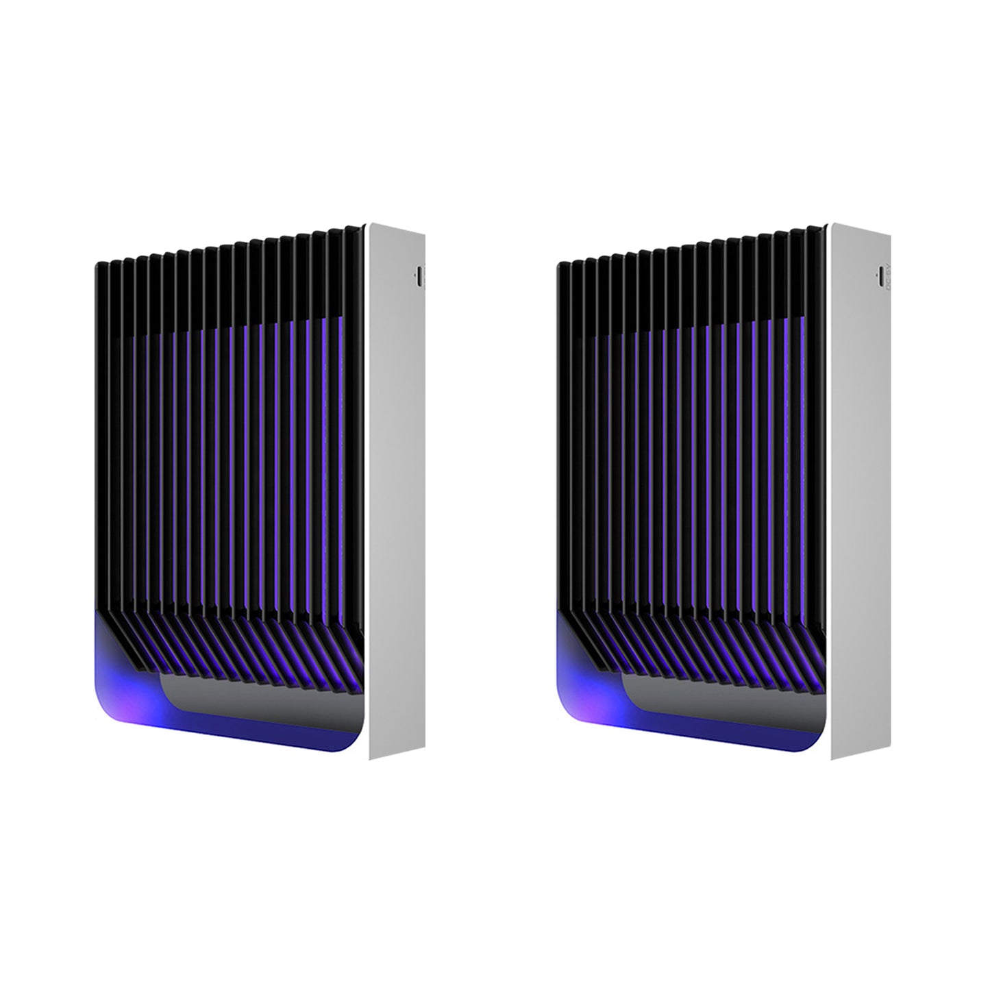 2Pcs USB Mosquito Insect Killer Electric Lamp LED Light Zapper Trap Catcher