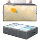90L Under Bed Quilts and Clothing Storage Bag with Clear Window