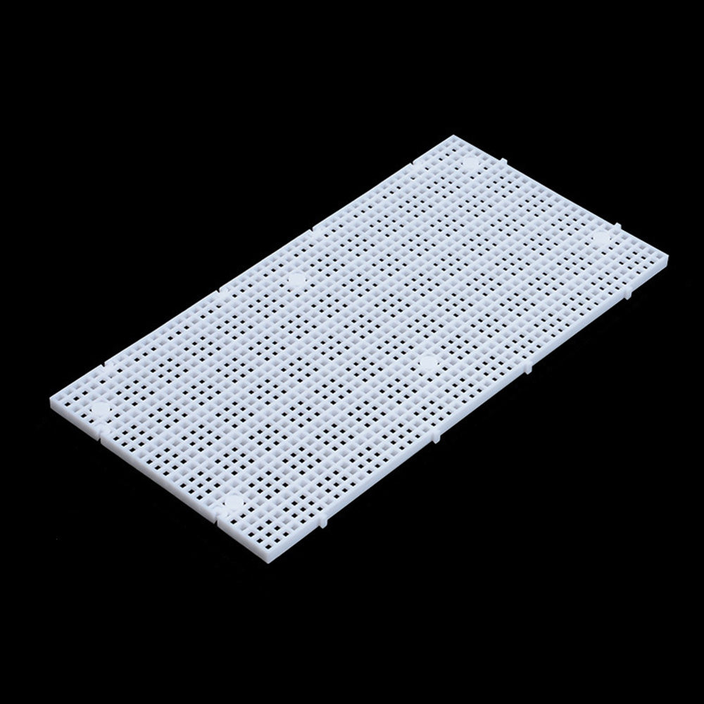 8 Piece Plastic Aquarium Grid Divider Set for Fish Tanks and Breeding