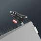 4-in-1 Multi-Interface Memory Card Reader with iPhone Charging Port