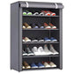 6-Layer Portable Shoe Storage Rack Cabinet