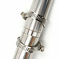 Parking Exhaust Pipe Stainless Steel 60-200 cm for Cars Trucks and Vans