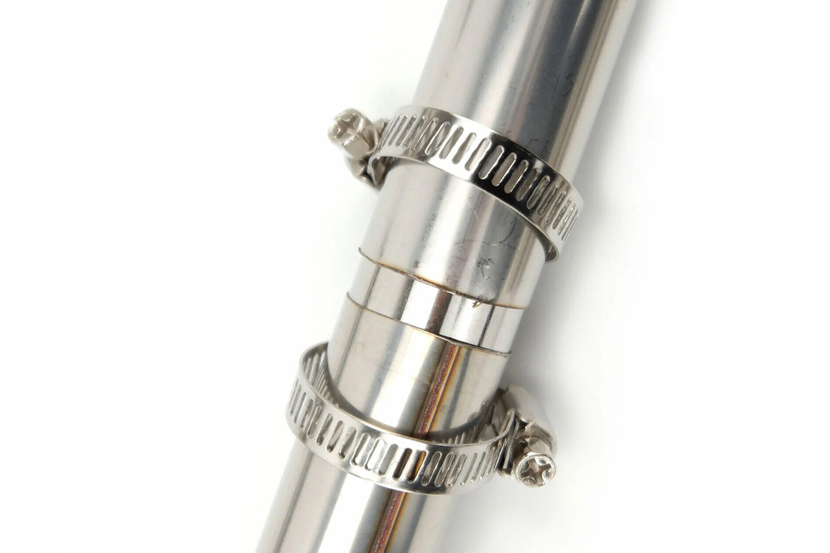 Parking Exhaust Pipe Stainless Steel 60-200 cm for Cars Trucks and Vans