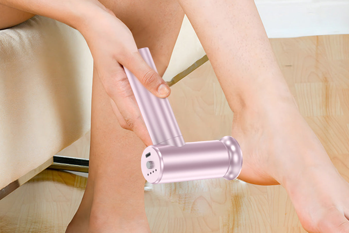 Electric Foot Callus Remover Pedicure Tools With 60PCS Sandpapers Foot Scrubber