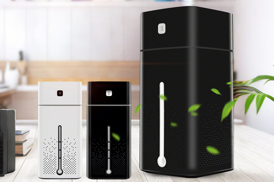 Air Humidifier Cool Mist with LED Light for Bedroom Office Desktop Home 1L