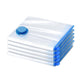 10Pcs Set Vacuum Compression Zipper Storage Bags with Airtight Valve and Hand Pump Space Saver Bags