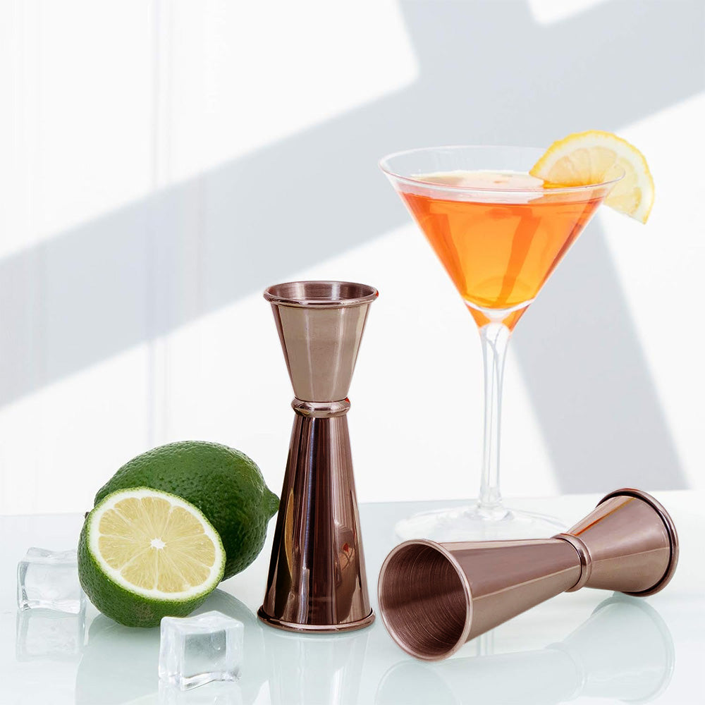 Stainless Steel Double Jigger 30ml 60ml Cocktail Bar Measuring Cup
