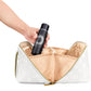 Large Capacity PU Leather Water-Resistant Checkered Cosmetic Bag Travel Makeup Bag