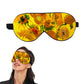 Printed Patterns Double Layers Sleeping Eye Mask