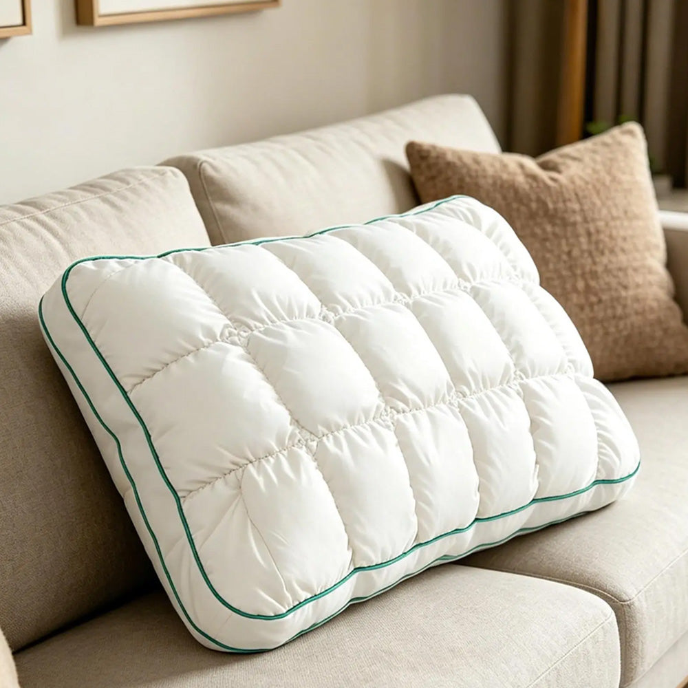 Fluffy Pillow Breathable Cute Pineapple Puff Pillow for Bedroom Sofa