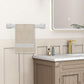 5Pcs Bathroom Towel Bar Set Stainless Steel 40cm Wall Mounted Towel Racks