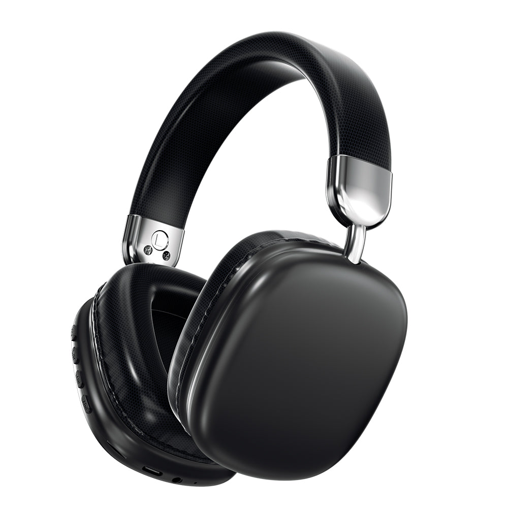 Wireless Bluetooth Headphones with Mic Noise Reduction Over-Ear Design