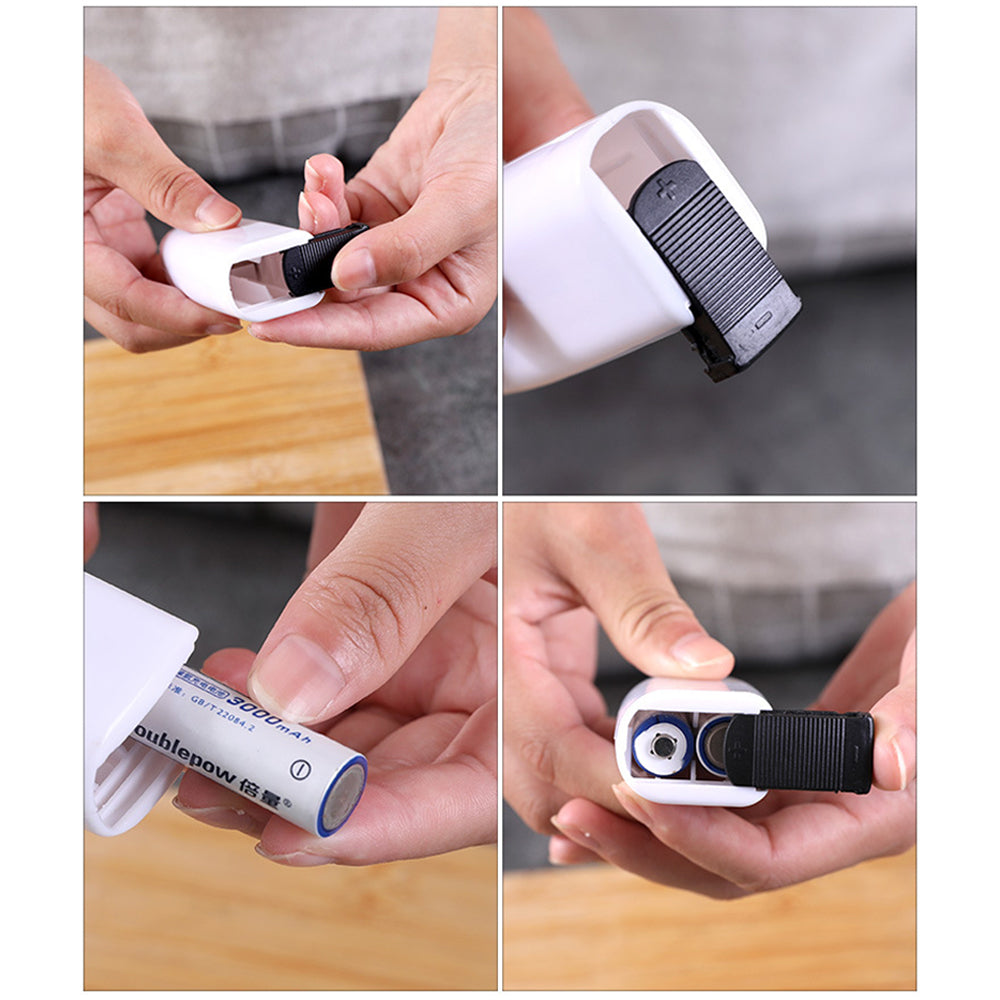 4Pcs Electric Mini Foamer Milk Frother Egg Mixer