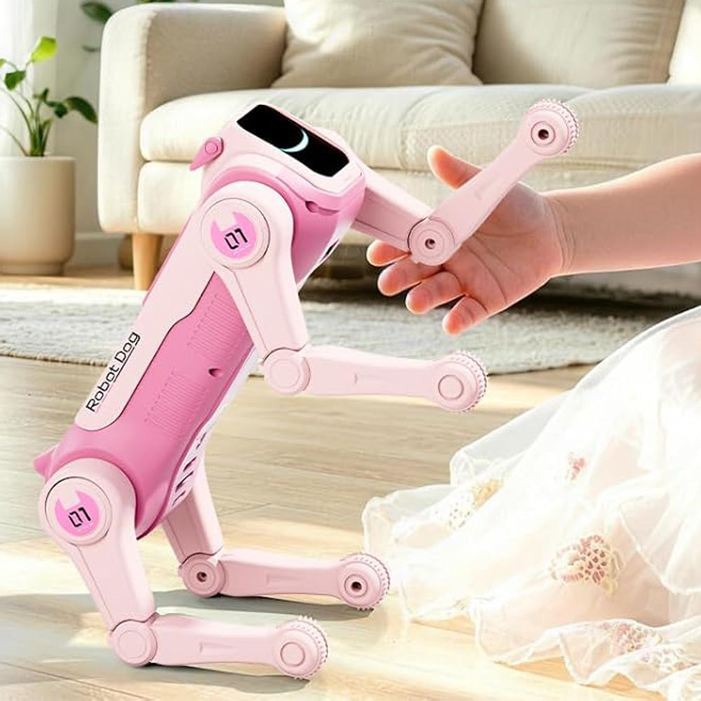 AI Stunt Remote Control Robot Dog Toy with Voice Control