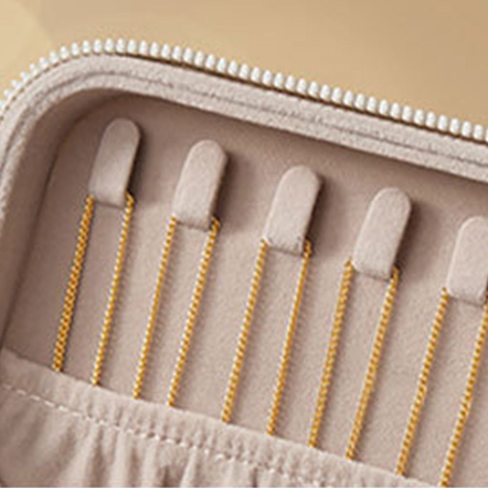 Travel Jewelry Case Jewelry Box Organizer With Mirror Display Case Storage