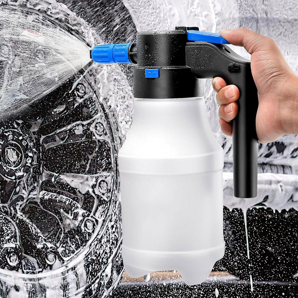 Electric Car Wash Sprayer 1.5L Car Foam Sprayer USB Rechargeable Foam Sprayer