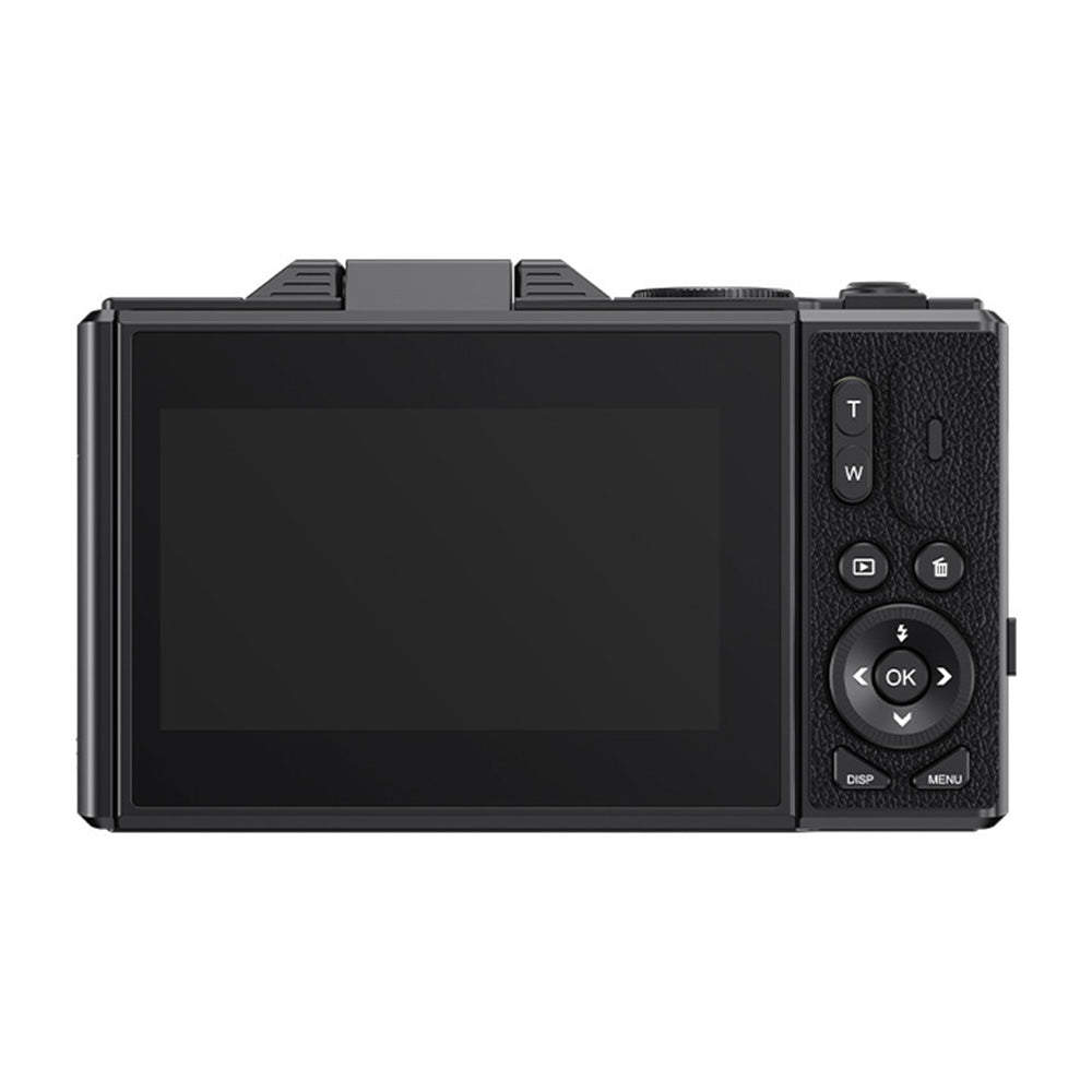 Digital Camera for Photography with 180-degree Flip Screen