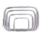 4 Packs Clear Cosmetics Bag with Zipper Portable PVC Toiletry Makeup Bag
