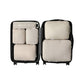 6Pcs Portable Zipper Compression Travel Luggage Storage Bag Set