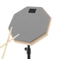 20cm Rubber Practice Drum Pad with Drum Stand